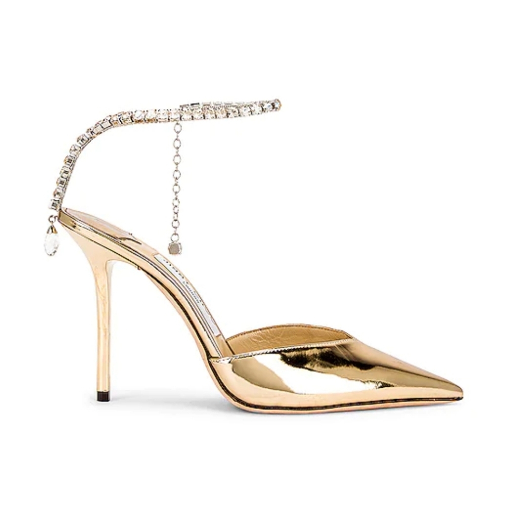 Jimmy Choo Saeda Metallic